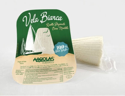 Argiolas Montella Sheep Salted Ricotta 250g (cheese available from uk store)