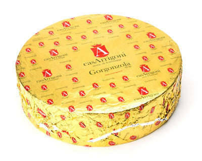 CasArrigoni Mild Gorgonzola HALF wheel 6kg (cheese available from uk store)