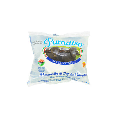 Paradiso Buffalo Mozzarella PDO Bag 125g x 16 (cheese available from uk store)