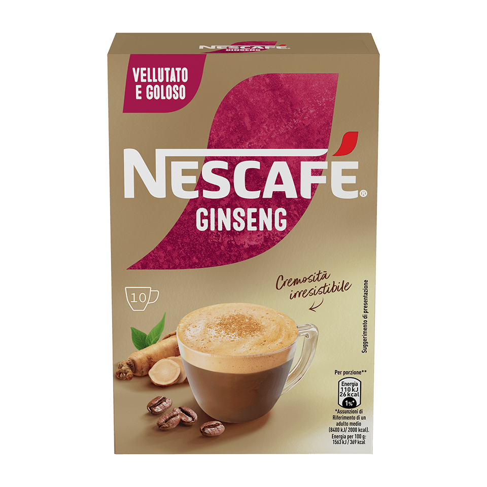 Nescafe Ginseng Coffee 70g (8 In A Box) (£2.50 Each)