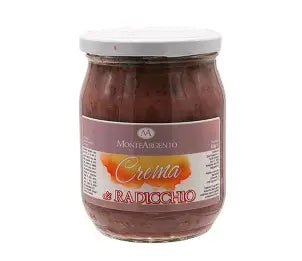 MONTEARGENTO CREMA DI RADICCHIO 530G GLASS JAR