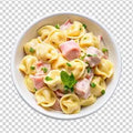 DR.SCHAR TORTELLINI HAM AND CREAM PRONTI FROZEN.300G 8 IN A BOX