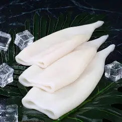 RAW SQUID TUBE 600G NET X1KG BAG (10 KG BOX)