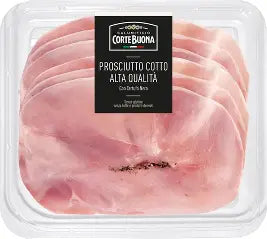 PROSCIUTTO COTTO AFFETATO 500G CORTEBUONA