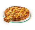 TORTA CROSTATE APRICOT PRECUT 16PTN FROZEN