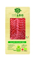 Golfera ORGANIC Sliced Salame Milano CosiBio 80g (meat available from uk store)