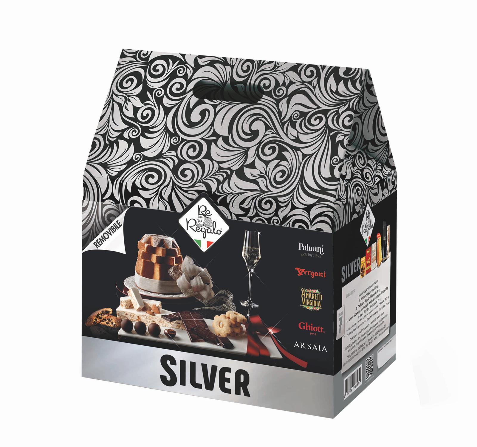 XMAS-HAMPER SILVER BOX