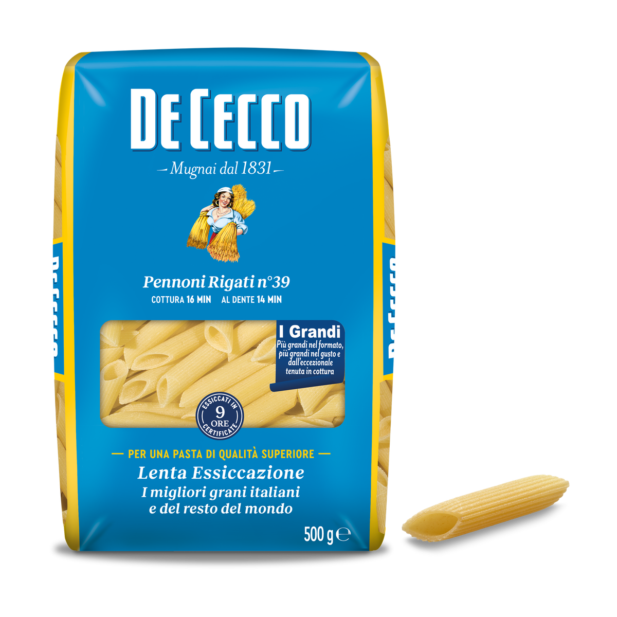 DE CECCO PENNONI RIGATI N.39 500g (24 in a box)
