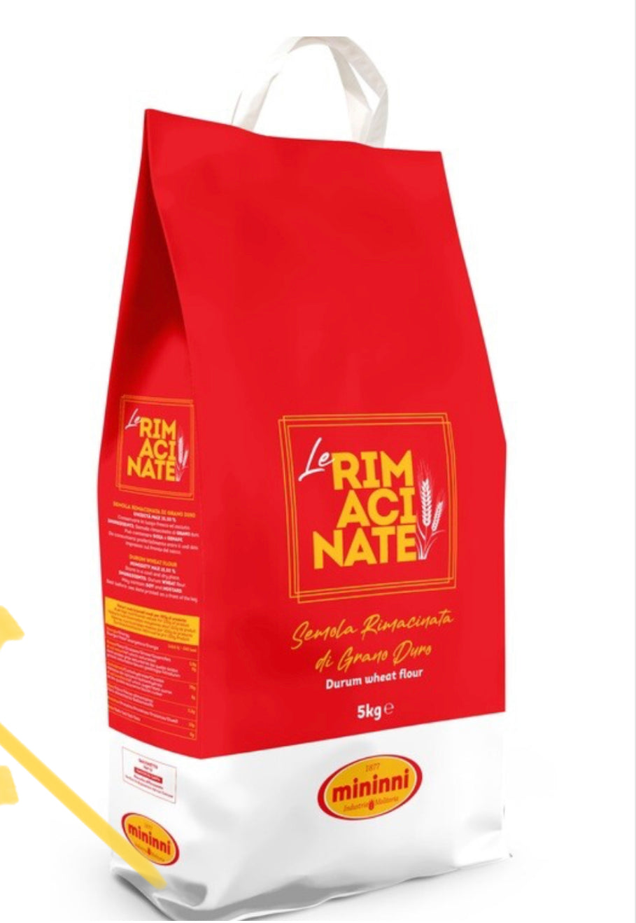MININNI SEMOLA RIMACINATA 5kg (single bag)
