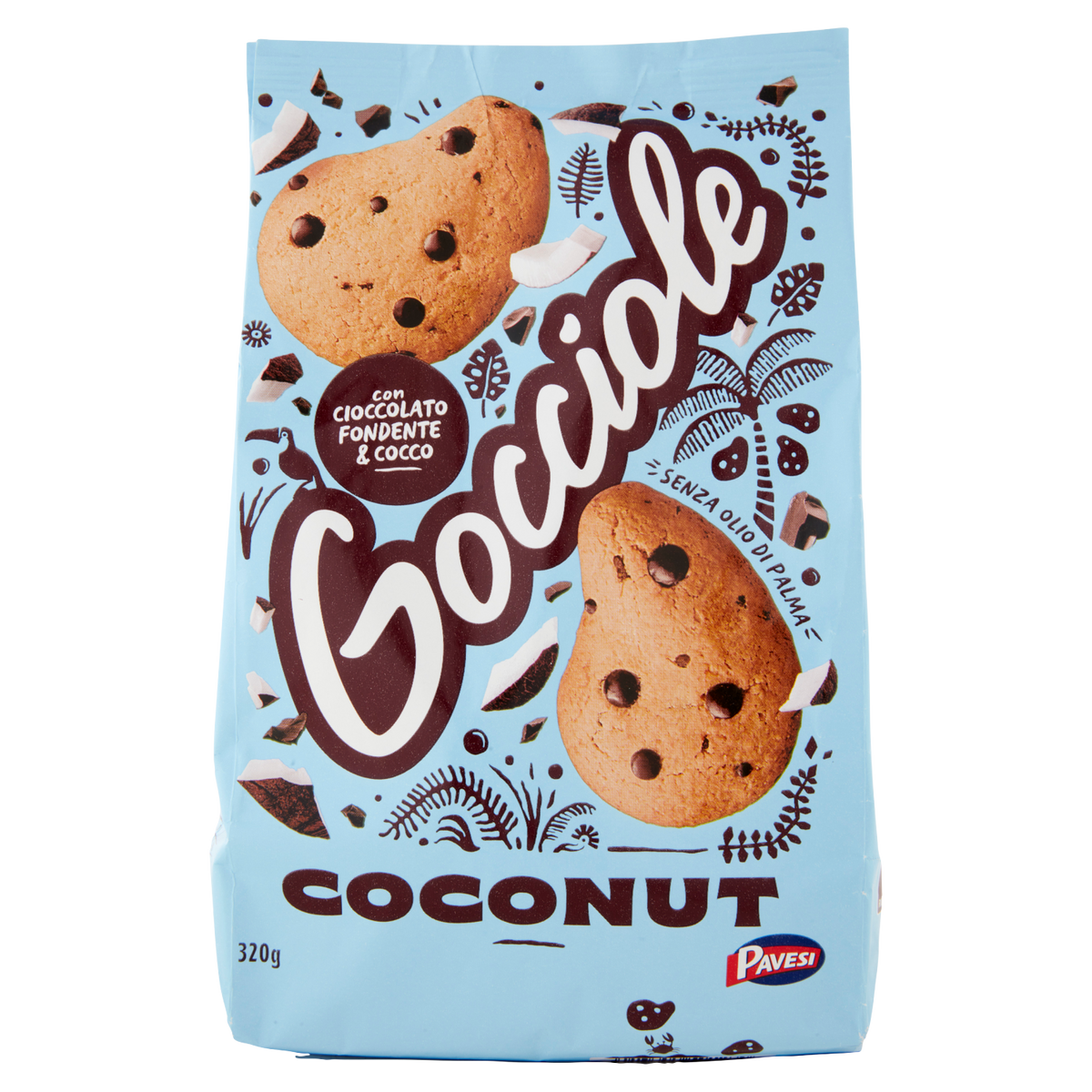 PAVESI GOCCIOLE COCCO 320g (12 in a box)