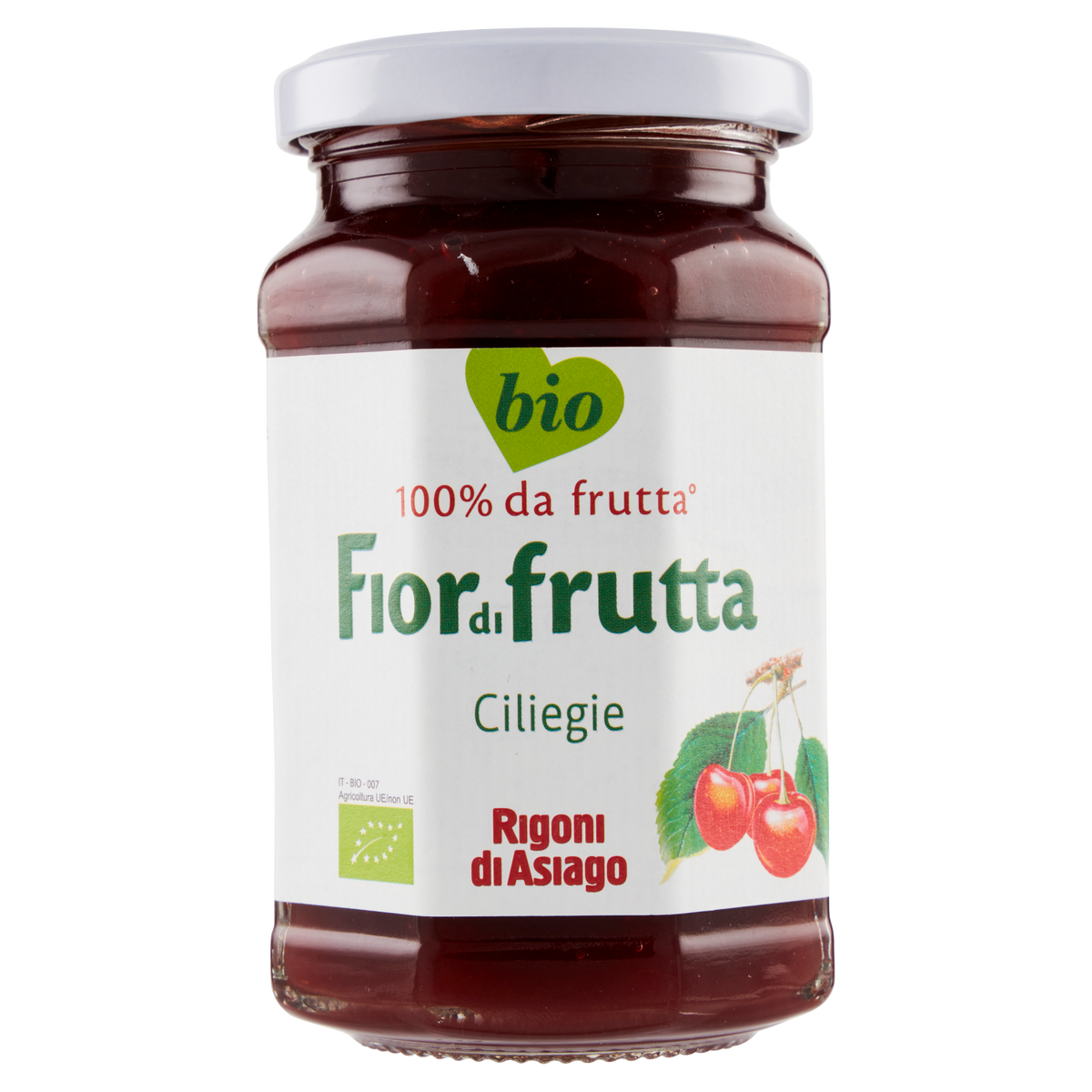 RIGONI CONFETTURA FIOR DI FRUTTA CILIEGIE 250g (6 in a box)