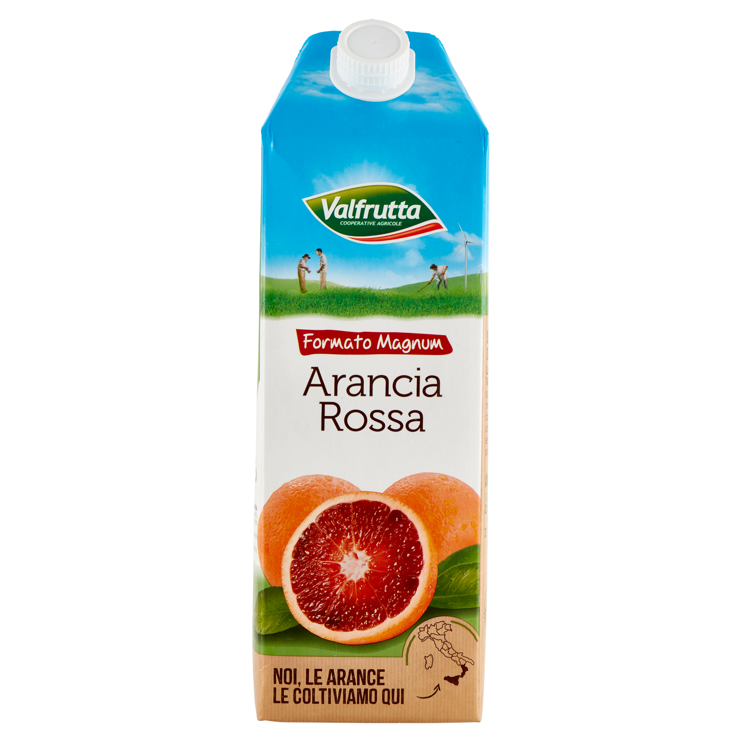 VALFRUTTA SUCCO ARANCIA ROSSA BRIK 1.5lt (6 in a box)