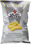 SALATI PREZIOSI CORNETTI DI MAIS AL FORMAGGIO 45g (21 in a box)