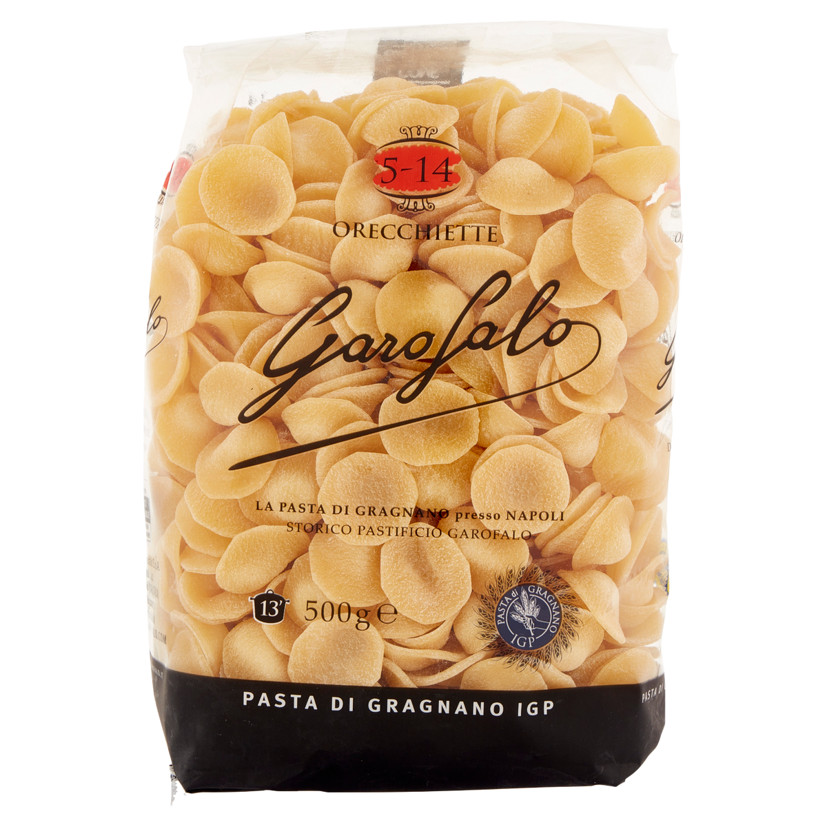 GAROFALO PASTA DI SEMOLA FORMATI SPECIALI ORECCHIETTE 500g (16 in a box)