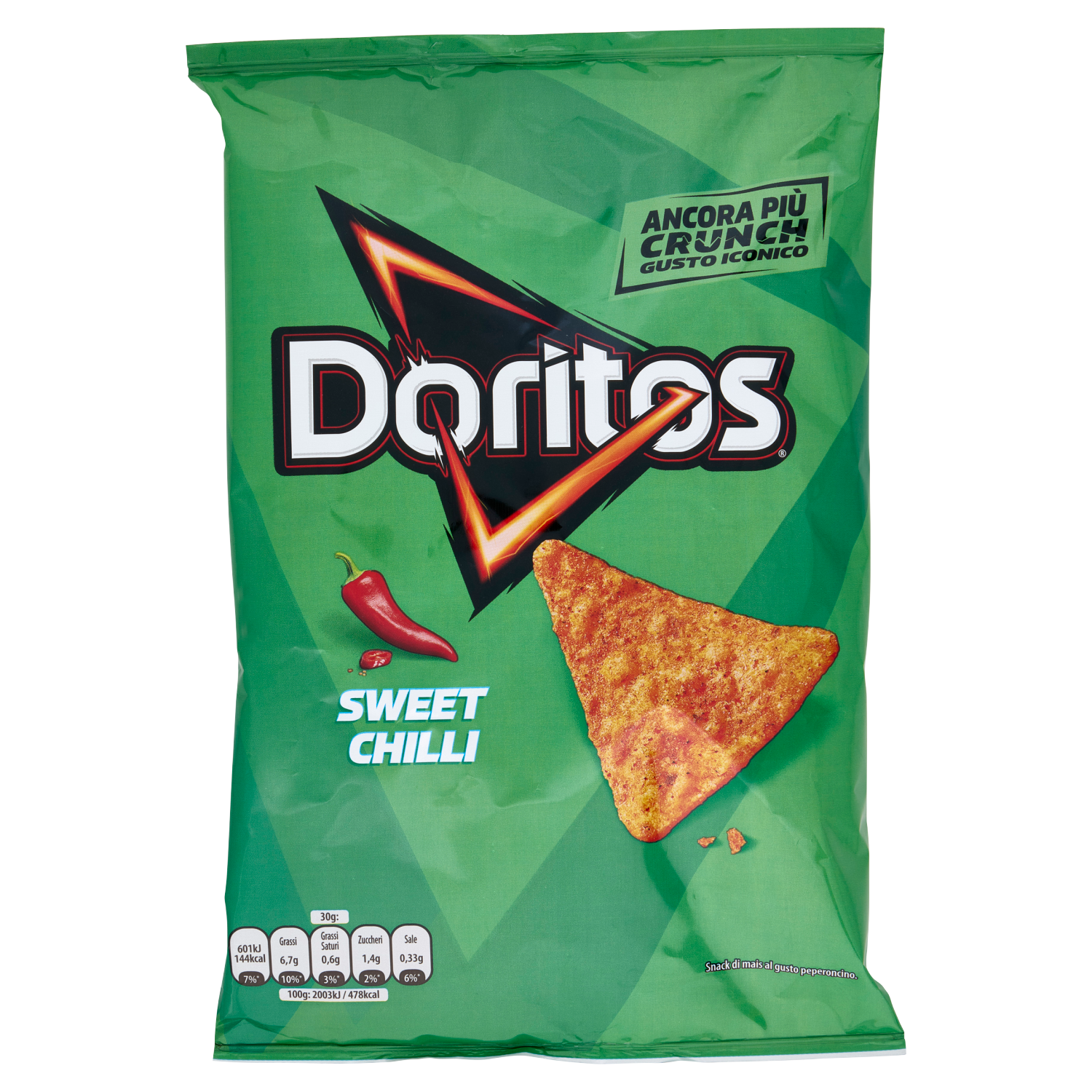 DORITOS SNACK MAIS GUSTO CHILLI 140g (10 in a box)