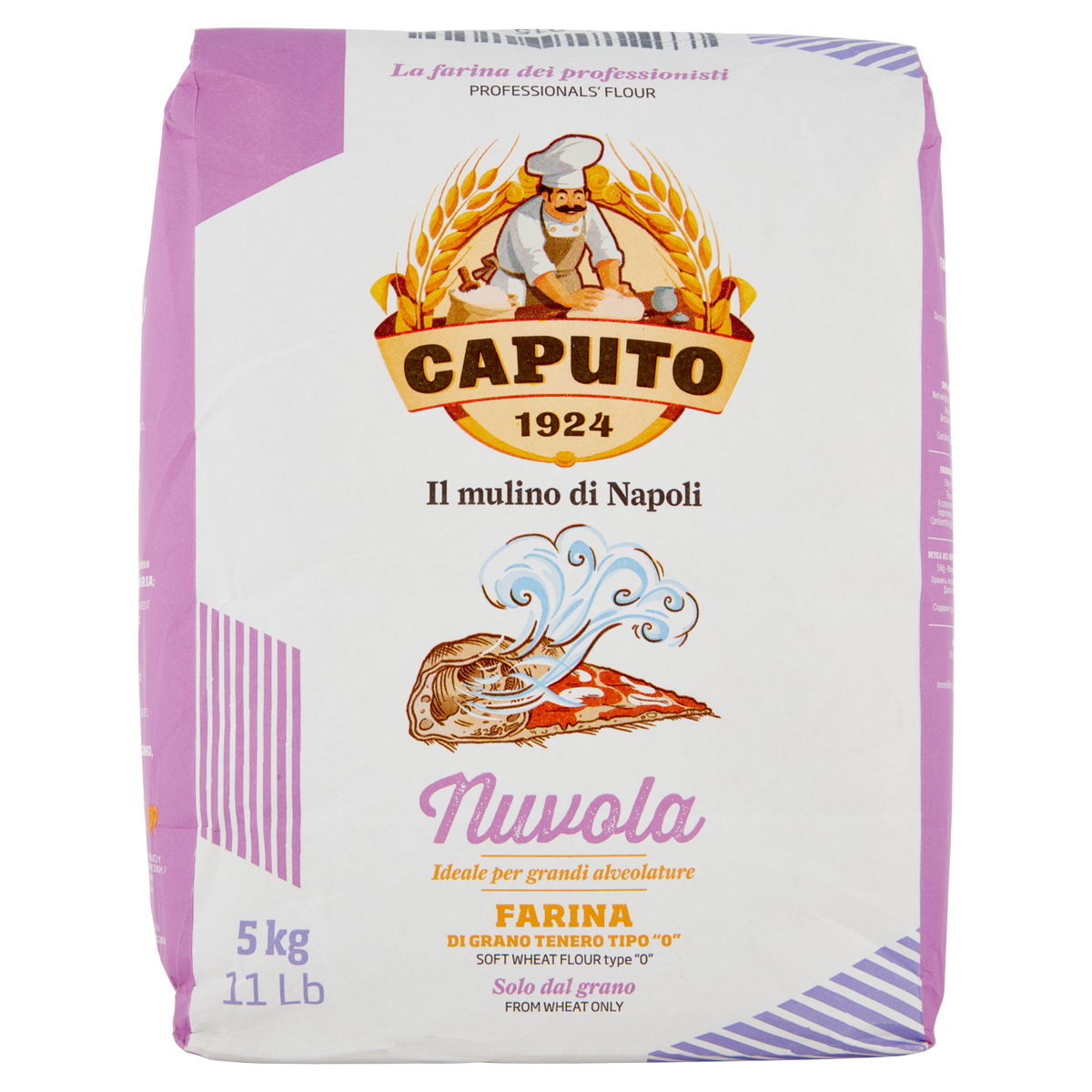 CAPUTO FARINA 0 NUVOLA 5kg (single bag)