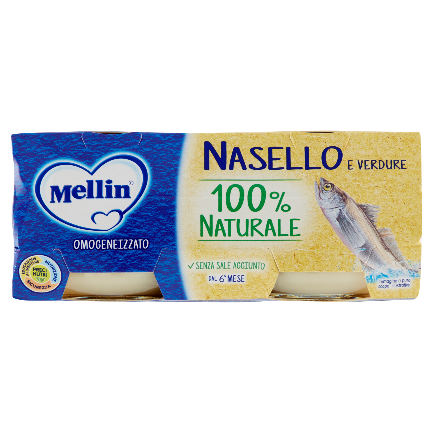 MELLIN NASELLO 80X2 160g (12 in a box)