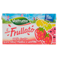 VALFRUTTA FRULLATO MIX FRAGOLA LAMPONE E MELA 125mlX3 375ml (8 in a box)