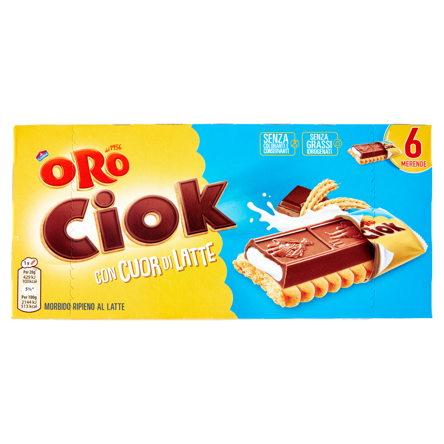 ORO SAIWA ORO CIOCK CUORE 120g (12 in a box)