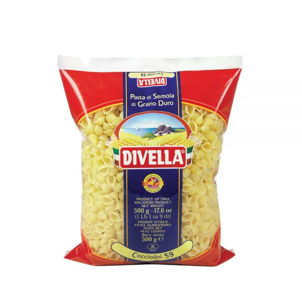 DIVELLA PASTINA COCCIOLINE N.59 500g (24 in a box)