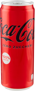 Coca Cola Zero Lattina 330 Ml