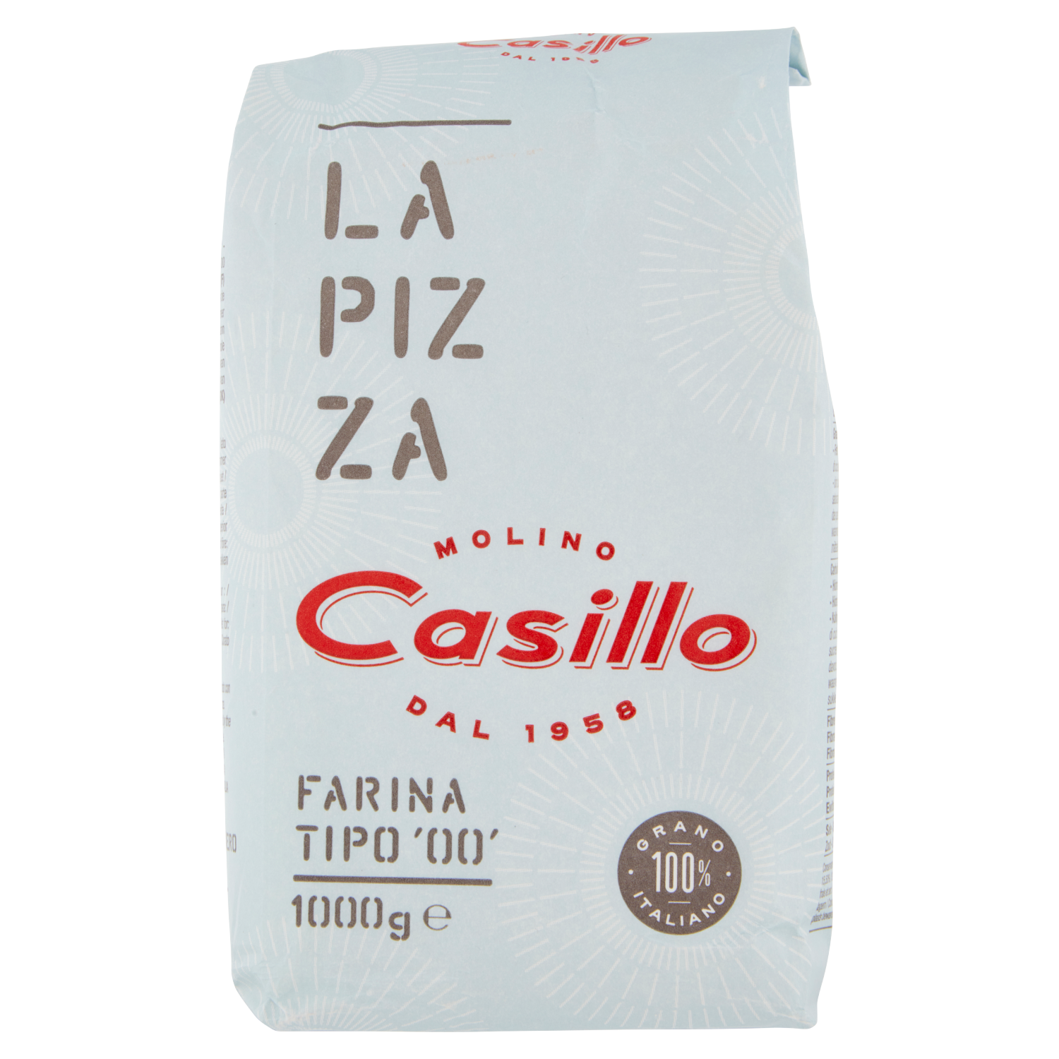 CASILLO FARINA 00 PIZZA 1kg (10 in a box)