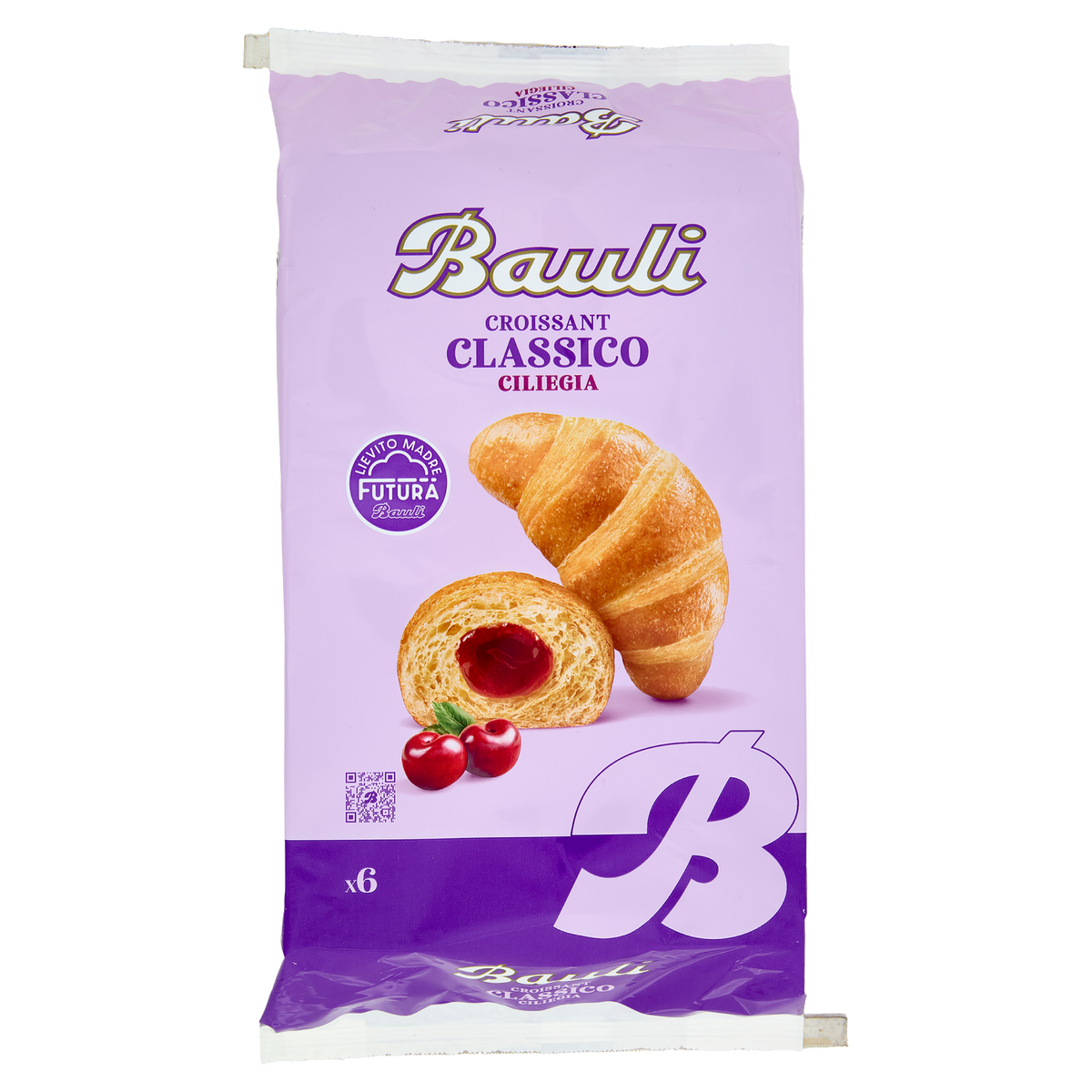 BAULI CROISSANT CILIEGIA X6 300g (12 in a box)
