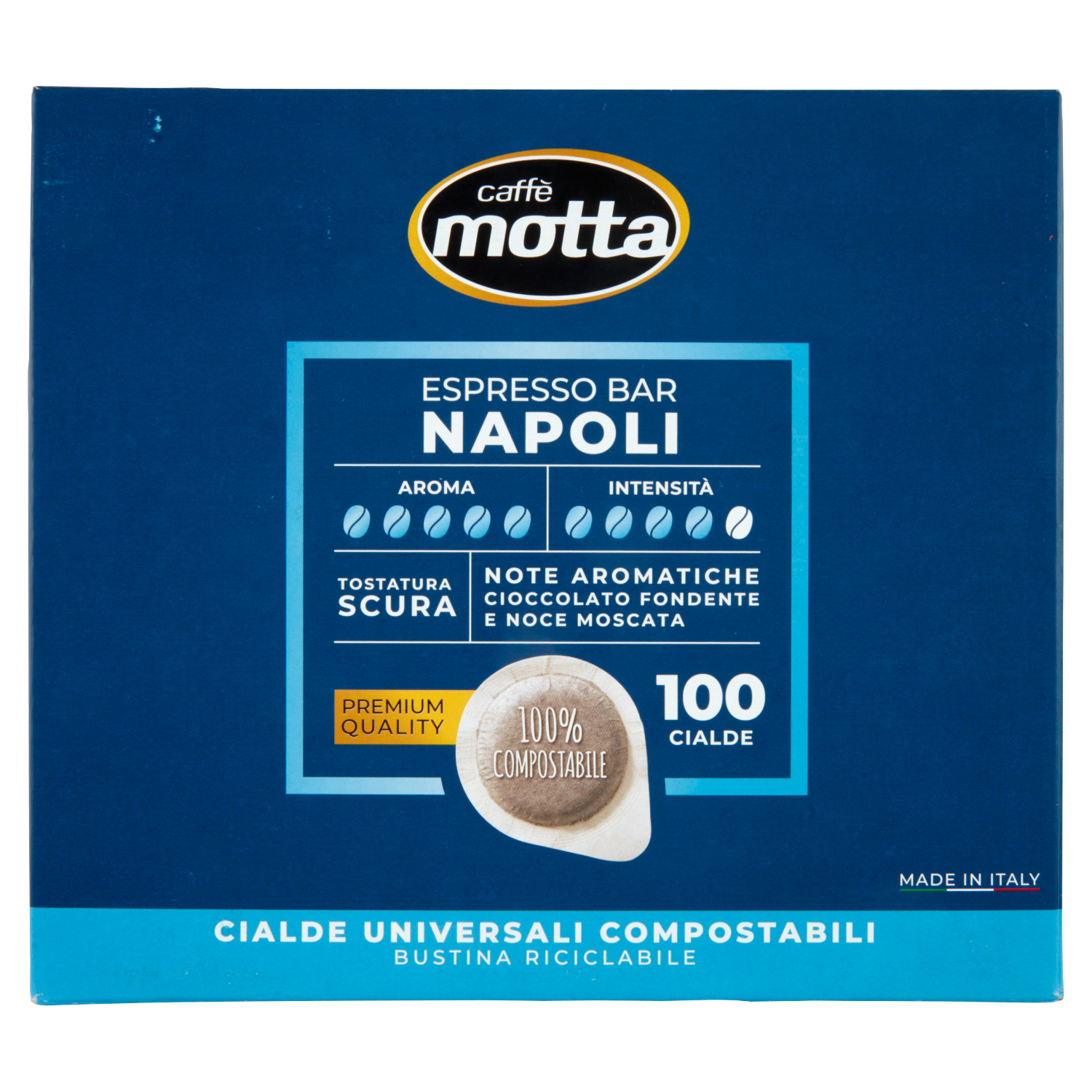 CAFFE'MOTTA ESPRESSO BAR NAPOLI CIALDE 100pcs (single item)