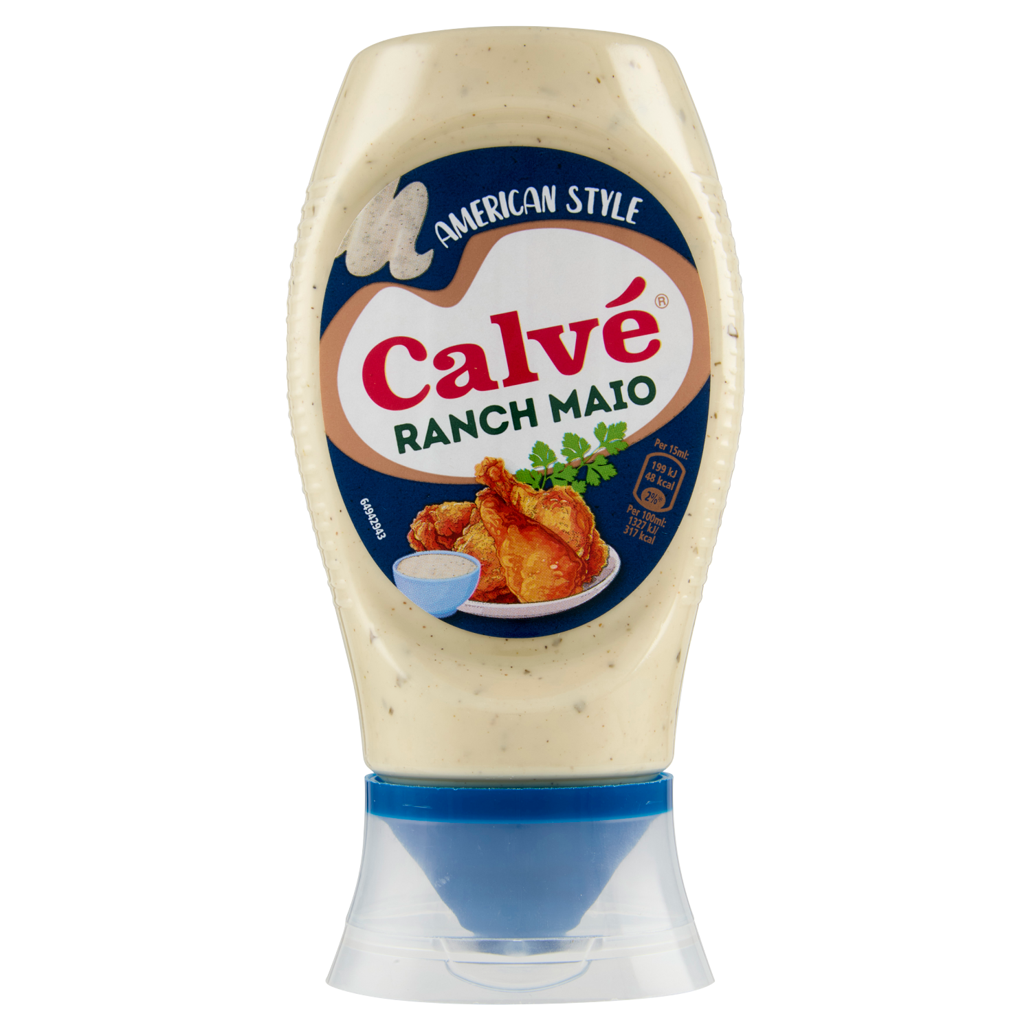 CALVE' RANCH MAYO 250ml (8 in a box)
