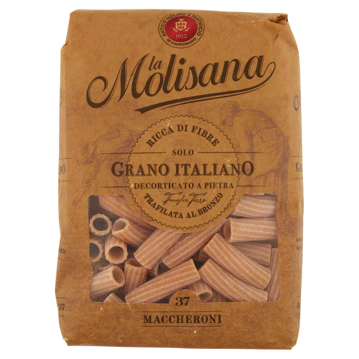 MOLISANA MACCHERONI N°37 INTEGRALI 500g (12 in a box)