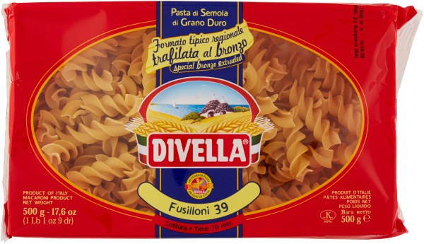 DIVELLA FORMATI SPECIALI FUSILLONI 500g (12 in a box