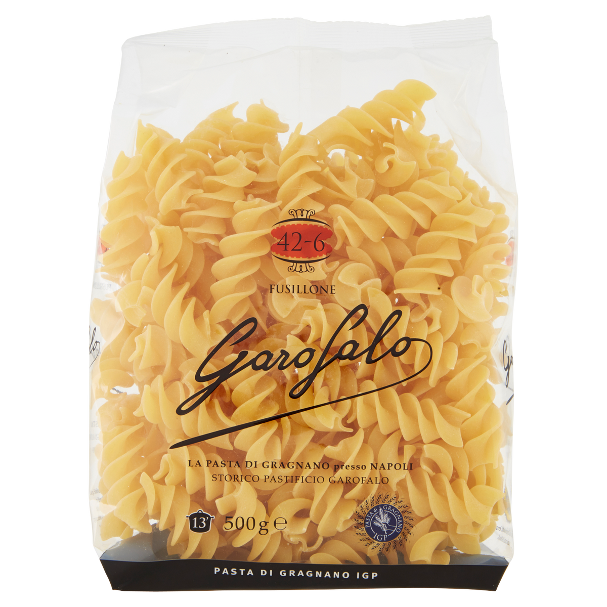 GAROFALO PASTA DI SEMOLA FORMATI SPECIALI FUSILLONI 500g (12 in a box)