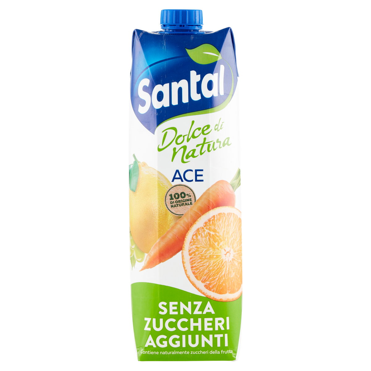 SANTAL ACE 100% no added sugar 1lt (12 in a box)