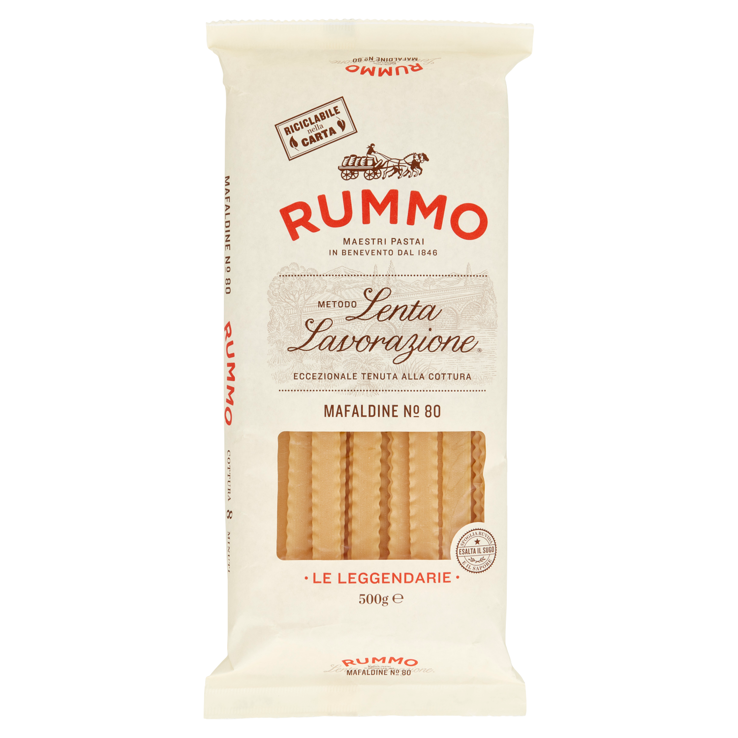 RUMMO MAFALDINE N.80 500g (12 in a box)