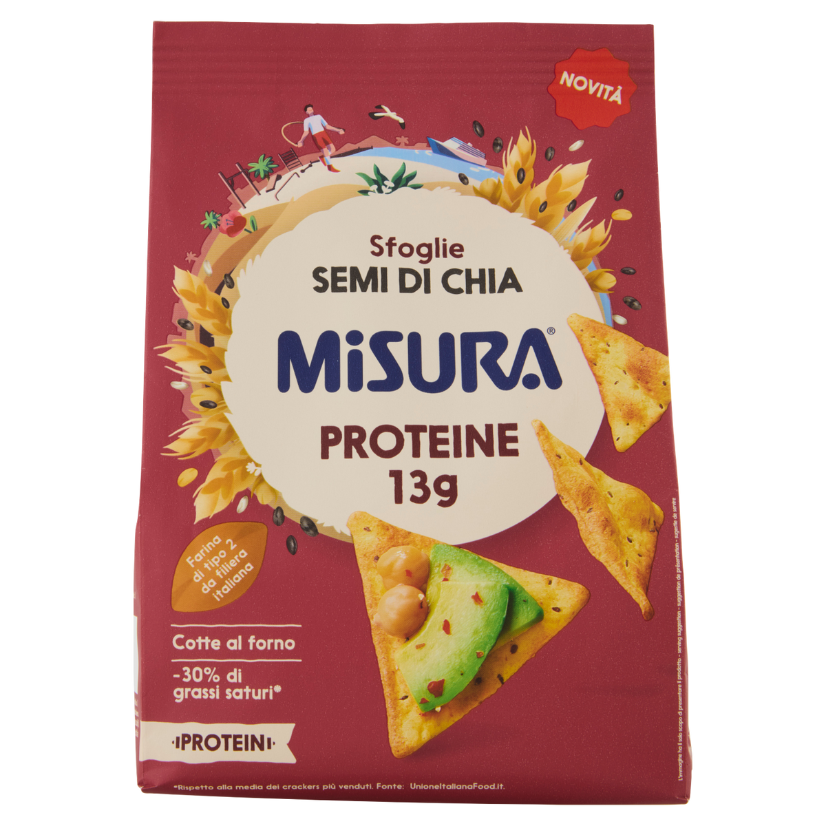 MISURA SFOGLIE PROTEIN 170g (10 in a box)