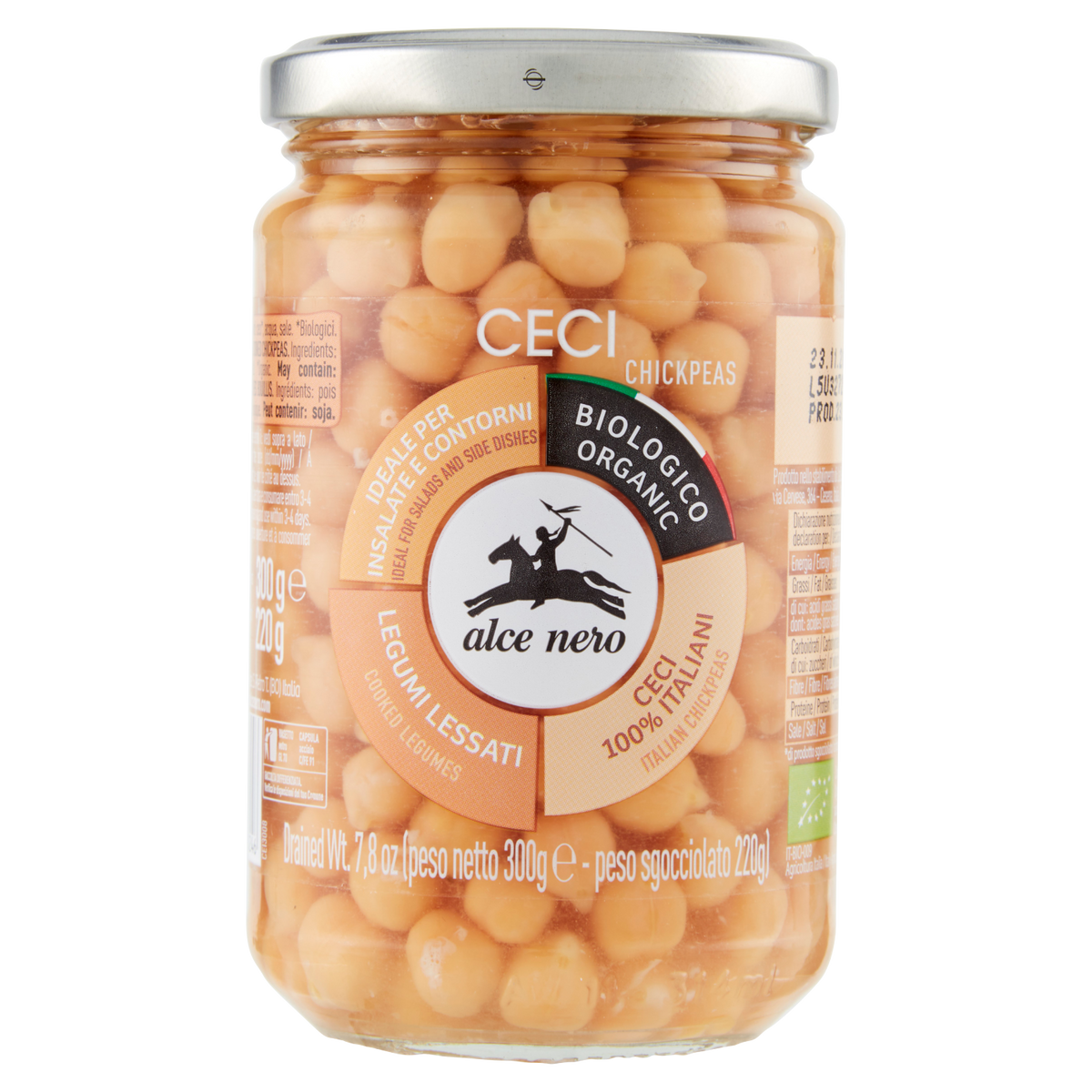 ALCENERO CECI ORGANIC 300g (12 in a box)
