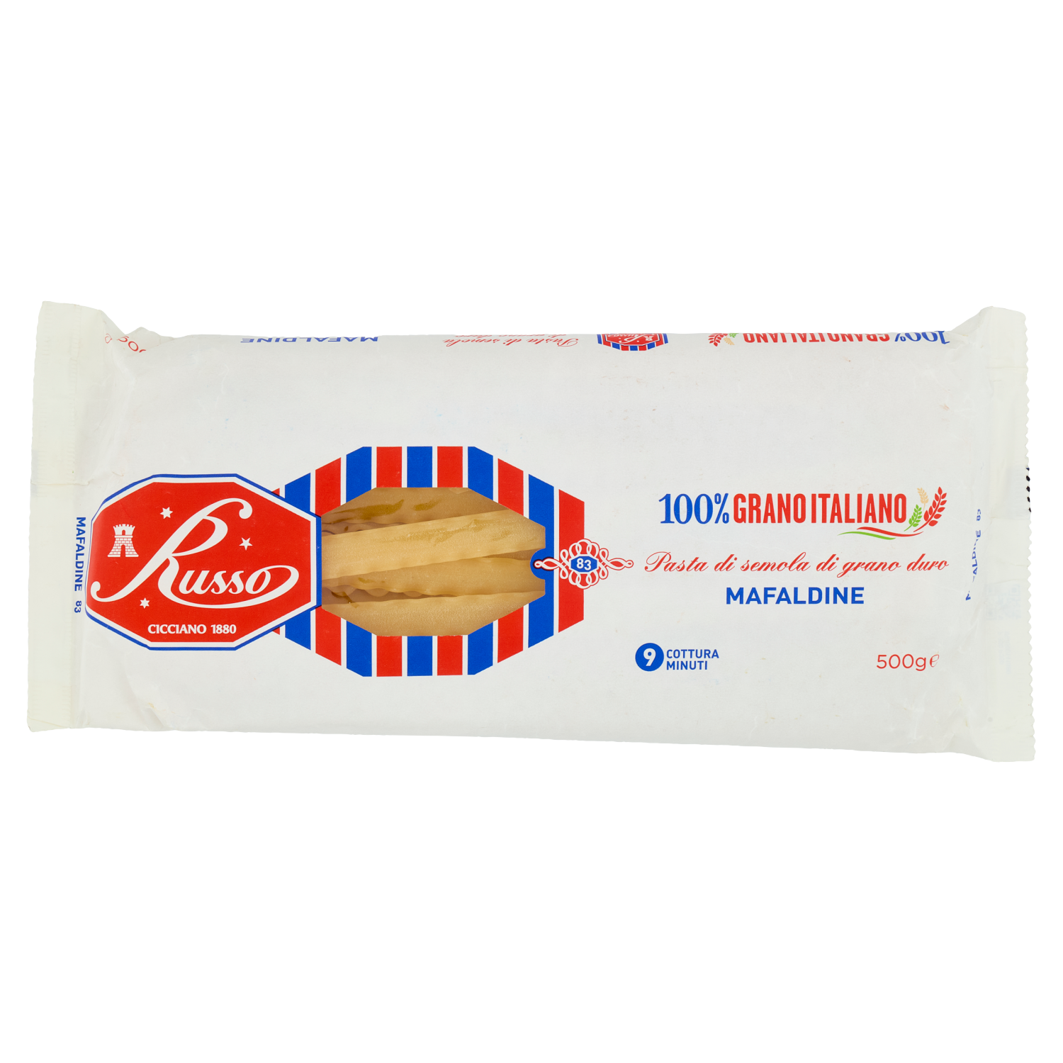 RUSSO FORMATI SPECIALI MAFALDINE 500g (20 in a box)