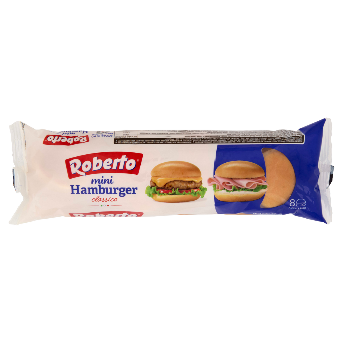 ROBERTO MINIBURGER X8 200g (9 in a box)