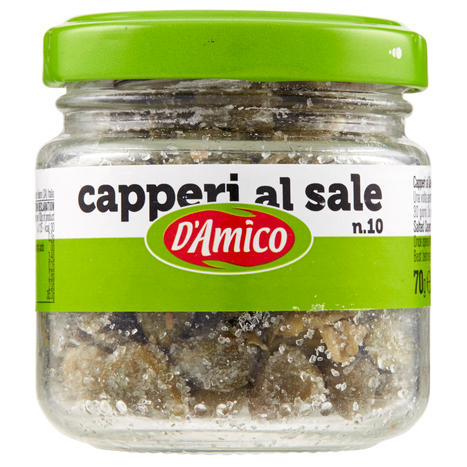 D'AMICO CAPPERI SALE 70g (12 in a box)