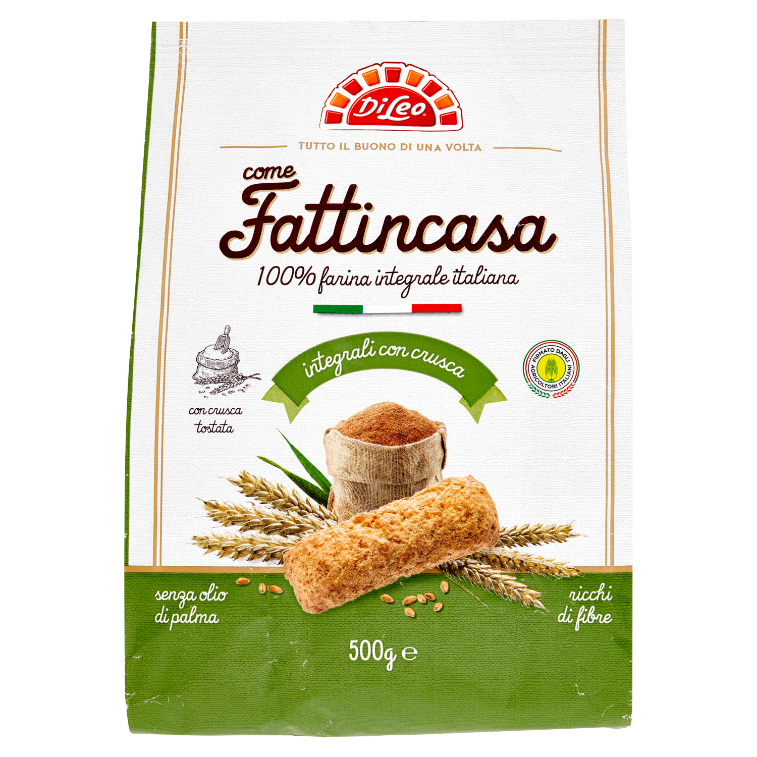 DI LEO FATTINCASA INTEGRALI 500g (8 in a box)