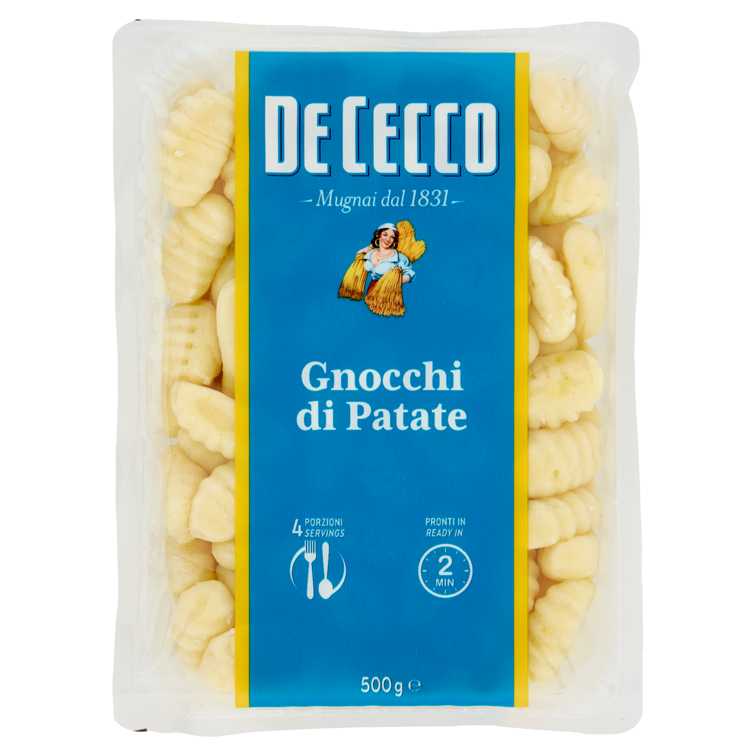 DE CECCO FORMATI SPECIALI GNOCCHI DI PATATE 500g (12 in a box)