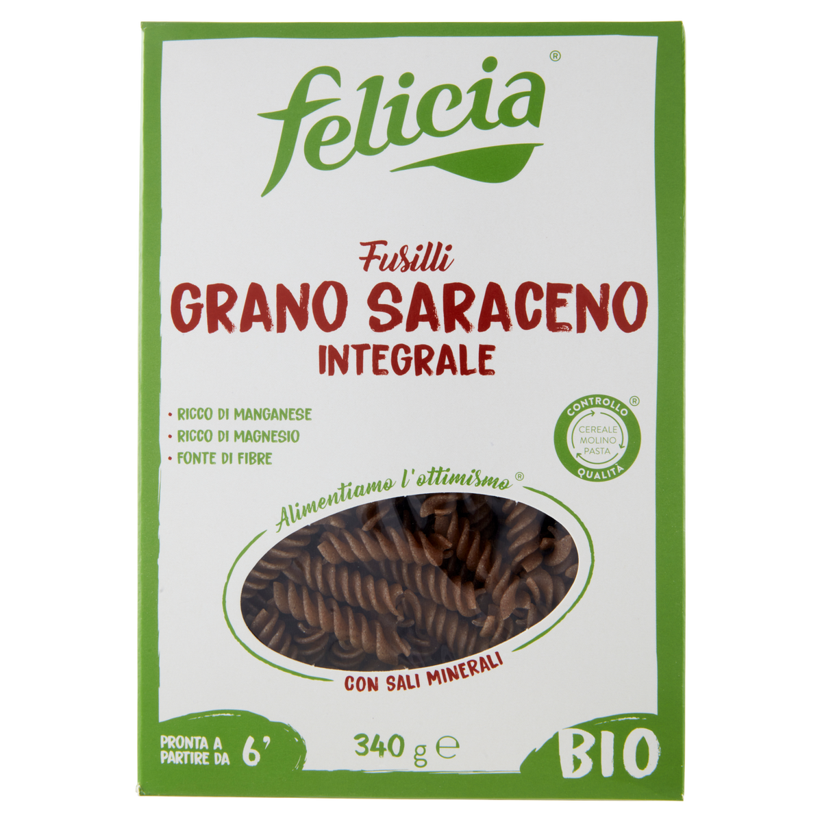 FELICIA FUSILLI DI GRANO SARACENO 340g (14 in a box)