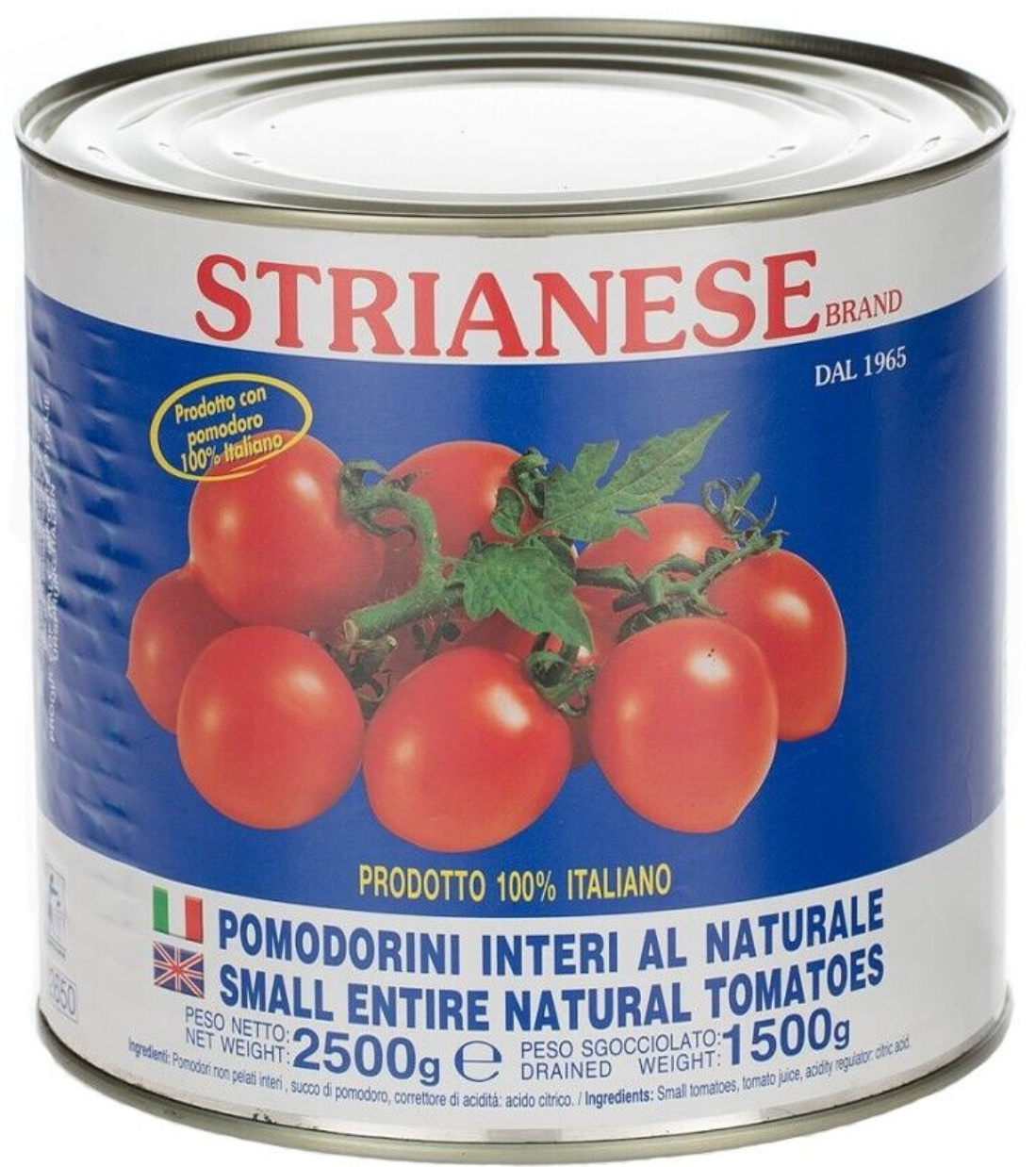 STRIANESE POMODORINI 2.5kg (6 in a box)