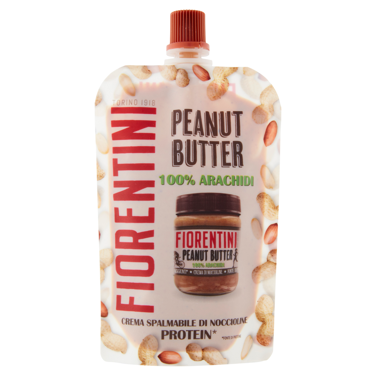 FIORENTINI CREMA ARACHIDI POUCH 100g (16 in a box)