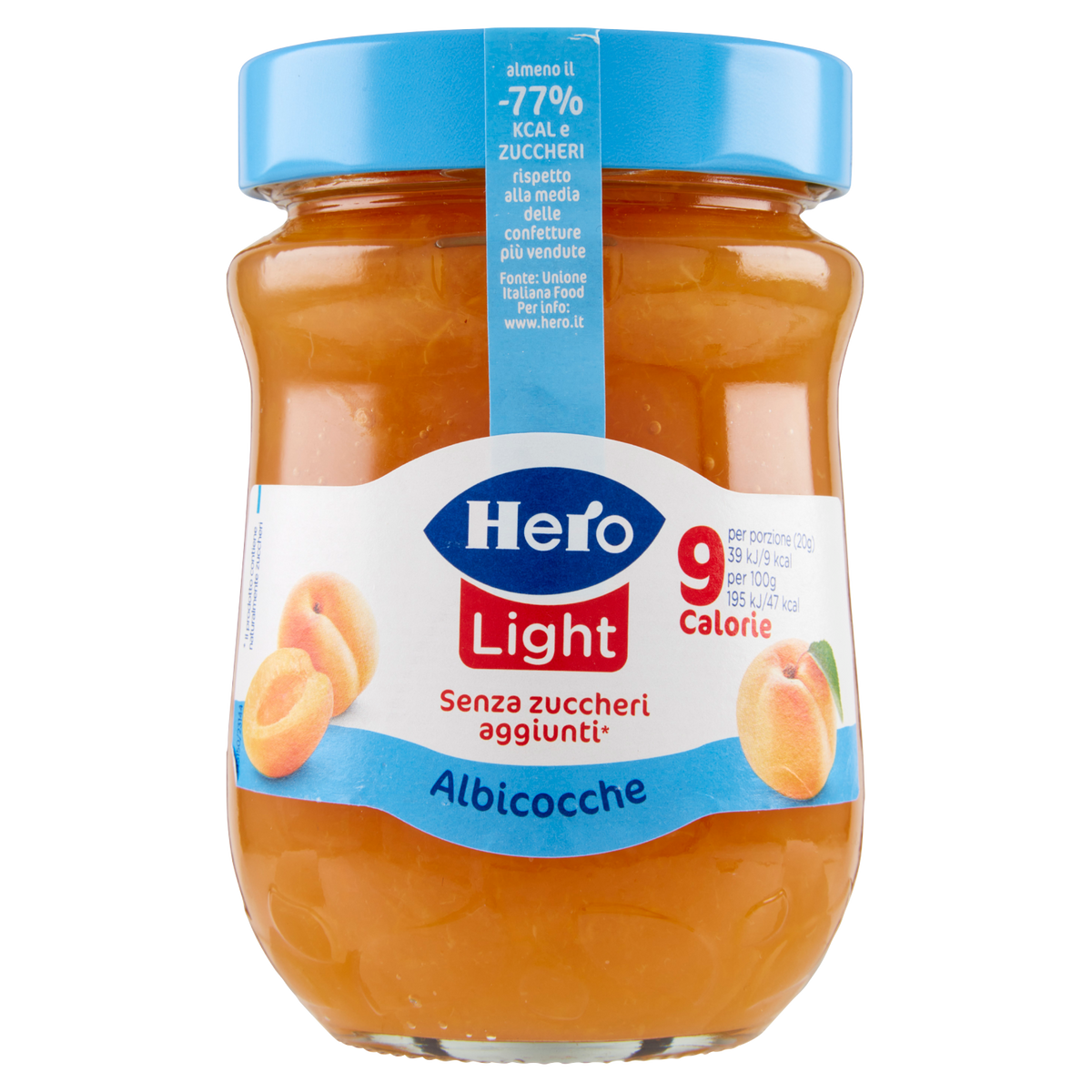 HERO CONFETTURA ALBICOCCA SUGAR-FREE 280g (8 in a box)
