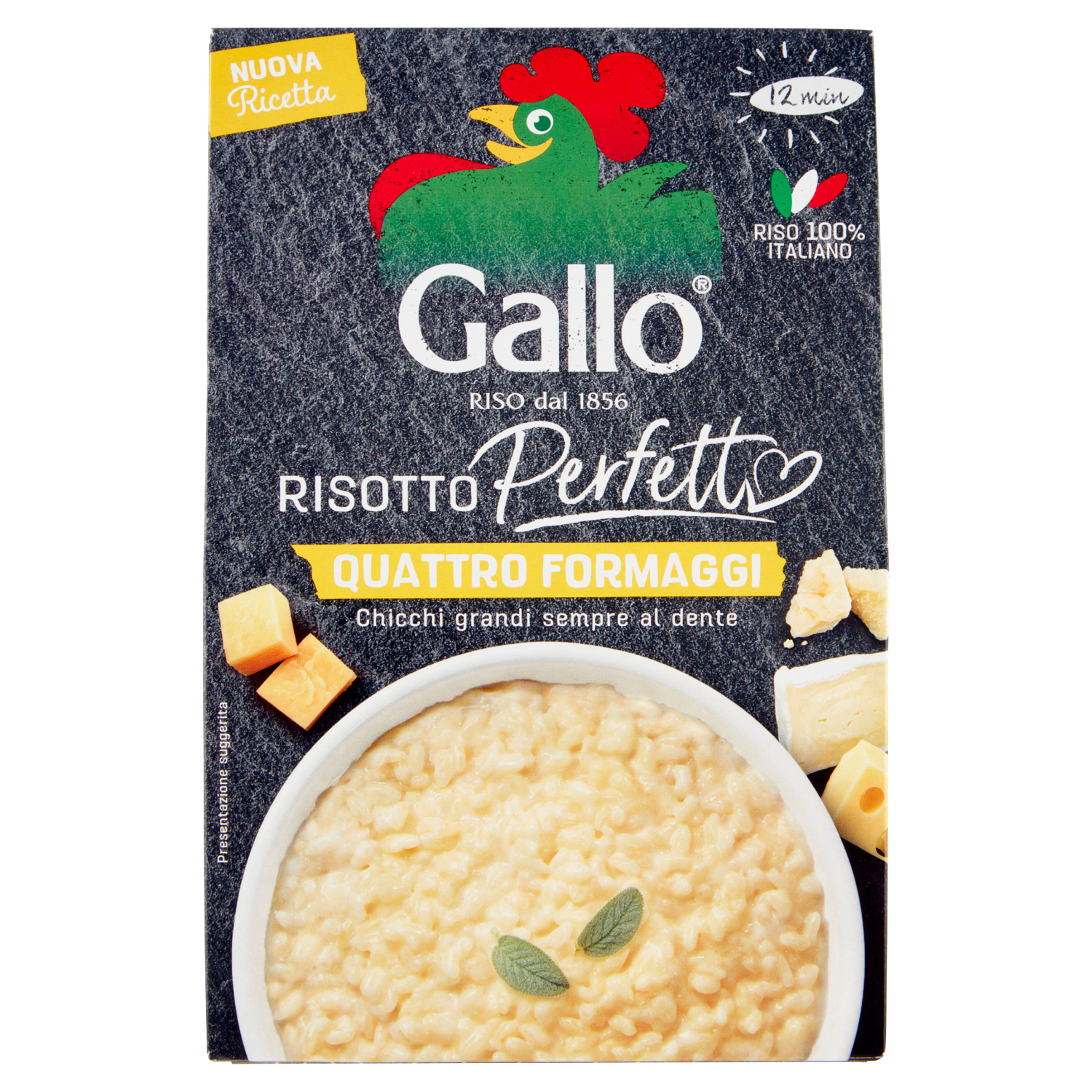 GALLO RISOTTO 4 FORMAGGI 175g (6 in a box)