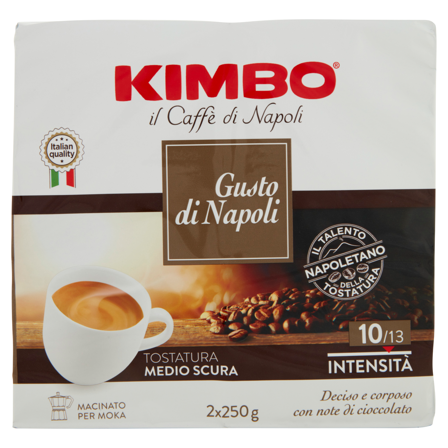 KIMBO CAFFE GUSTO NAPOLI 250g X2 (10 in a box)