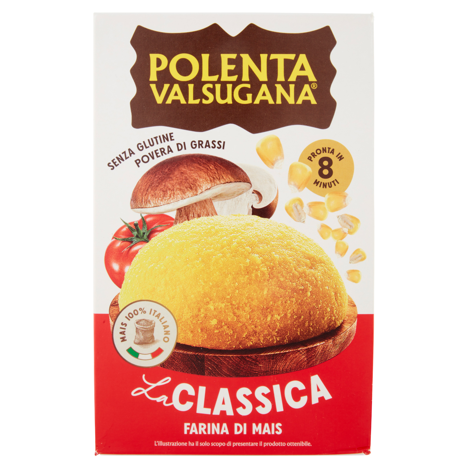 VALSUGANA POLENTA CLASSICA 375g (25 in a box)