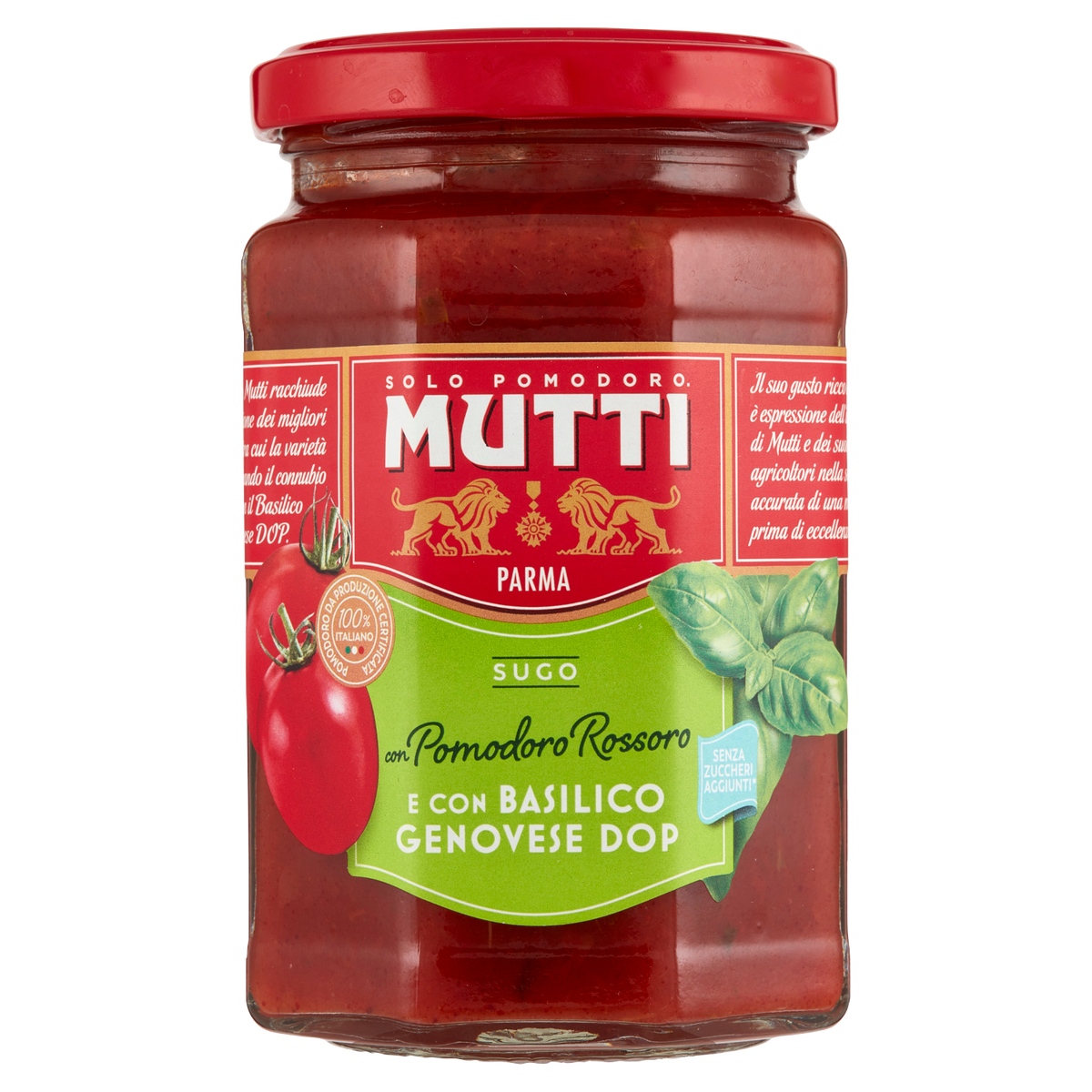 MUTTI SUGO CON PEPERONCINO 280g (6 in a box)