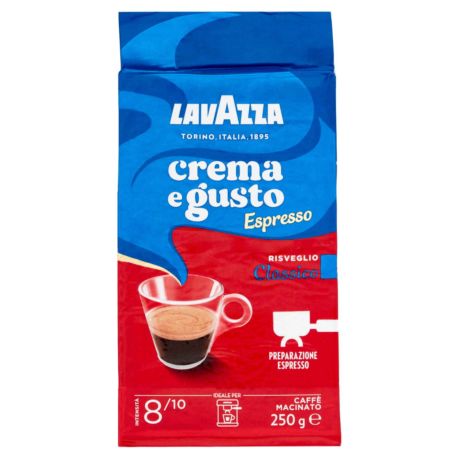 LAVAZZA CREMA&GUSTO ESPRESSO 250g (20 in a box)